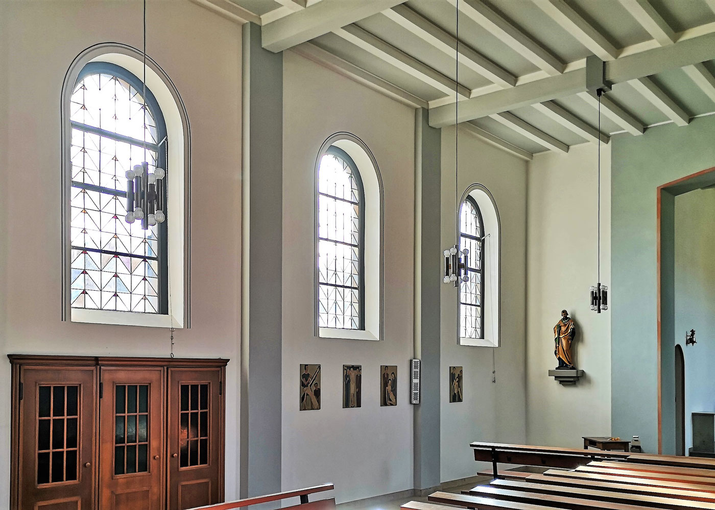 Der restaurierte Kirchenraum
